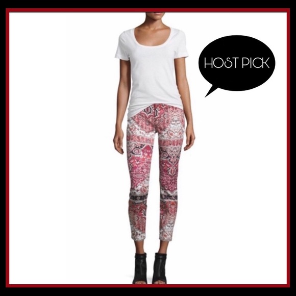 7 For All Mankind Denim - NWT 7 FOR ALL MANKIND $219 MOSAIC  SKINNY …